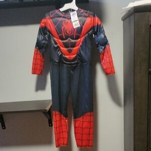 Jazwares-Play Spidey Amazing Friends Red and Black Costume Size 3T-4T